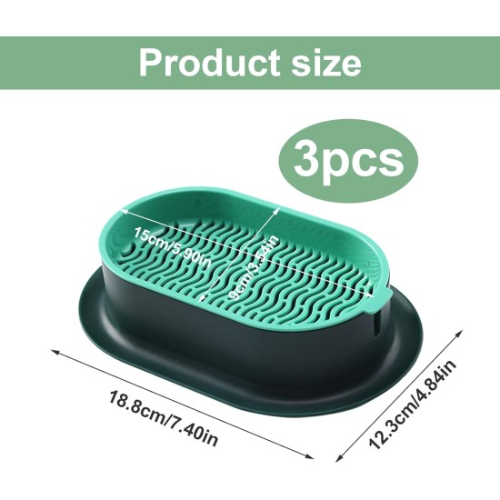 FENGQQKJ Pack of 3 Cat Grass Planter Catnip Cat Grass Box Hydroponics Cat Grass Box Cat Grass Tray Cat Grass Container Cat Grass for Indoor Cats for Planting Cat Grass FENGQQKJ Pack of 3 Cat Grass Planter Catnip Cat Grass Box Hydroponics Cat Grass Box Cat Grass Tray Cat Grass Container Cat Grass for Indoor Cats for Planting Cat Grass