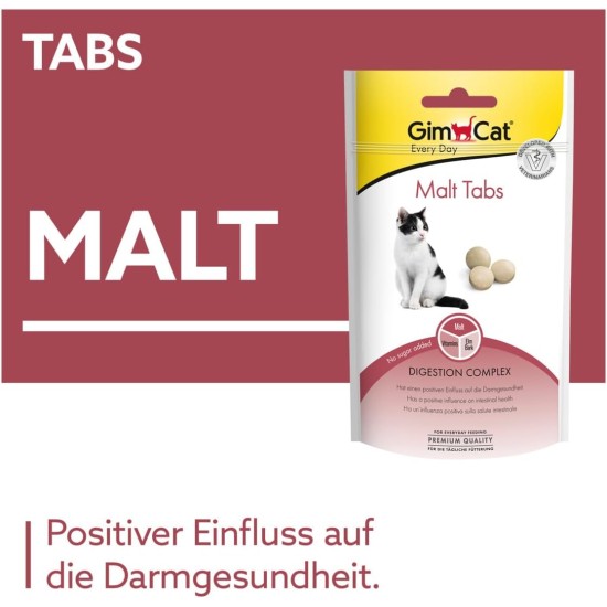 GimCat Denta Tabs - Functional Cat Snack Supports Dental Care - Pack of 8 (8 x 40 g) GimCat Denta Tabs - Functional Cat Snack Supports Dental Care - Pack of 8 (8 x 40 g)