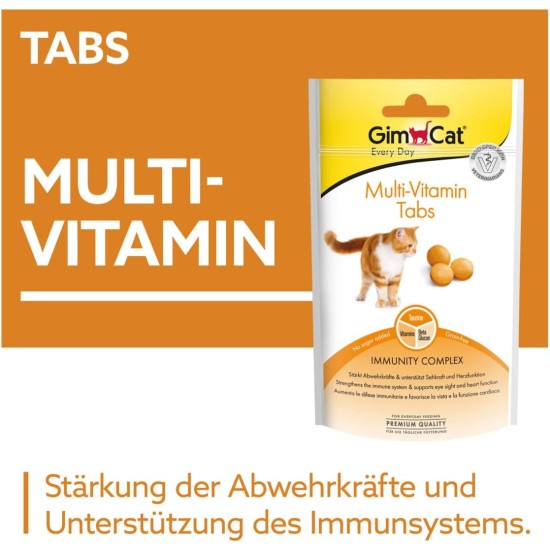 GimCat Denta Tabs - Functional Cat Snack Supports Dental Care - Pack of 8 (8 x 40 g) GimCat Denta Tabs - Functional Cat Snack Supports Dental Care - Pack of 8 (8 x 40 g)