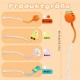 Grantop Catnip Toy Cat Biting Rope 4 Pieces Interactive Chew Toy Cat Made of Cotton Rope for Dental Care, Against Bad Breath Self-Employment - Cat Toy Gift for Cats Grantop Catnip Toy Cat Biting Rope 4 Pieces Interactive Chew Toy Cat Made of Cotton Rope for Dental Care, Against Bad Breath Self-Employment - Cat Toy Gift for Cats