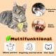 Grantop Catnip Toy Cat Biting Rope 4 Pieces Interactive Chew Toy Cat Made of Cotton Rope for Dental Care, Against Bad Breath Self-Employment - Cat Toy Gift for Cats Grantop Catnip Toy Cat Biting Rope 4 Pieces Interactive Chew Toy Cat Made of Cotton Rope for Dental Care, Against Bad Breath Self-Employment - Cat Toy Gift for Cats