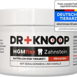 HGM Cat Dental Care Powder - Dental Care for Cats for Mouth Odour & Tartar - Easy to Add to Wet Food for Cats | Cat Accessories | Developed by Veterinarian Dr. Knoop - 100 g HGM Cat Dental Care Powder - Dental Care for Cats for Mouth Odour & Tartar - Easy to Add to Wet Food for Cats | Cat Accessories | Developed by Veterinarian Dr. Knoop - 100 g