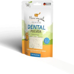 I Love My Cat Dental Powder Supplement for Cats with Ascophyllum Nodosum & Silica Natural Dental Care - 80g I Love My Cat Dental Powder Supplement for Cats with Ascophyllum Nodosum & Silica Natural Dental Care - 80g
