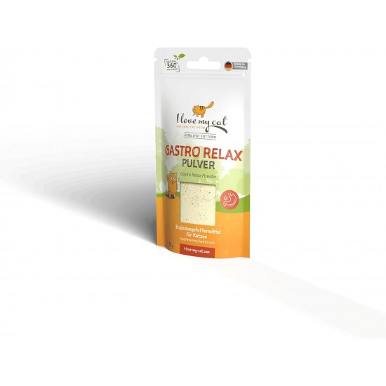 I Love My Cat Gastro Relax Powder - Supplementary Food for Cats with Whey Powder and Pectin Natural Support for Digestion - 35g I Love My Cat Gastro Relax Powder - Supplementary Food for Cats with Whey Powder and Pectin Natural Support for Digestion - 35g