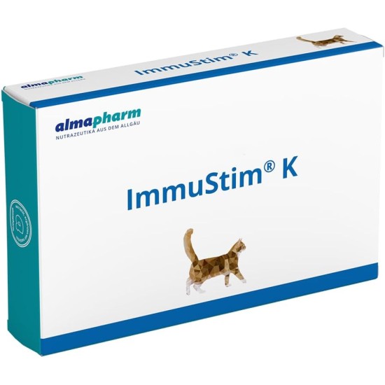 ImmuStim K 72 Tablets Supplementary Feed for Cats Vital Substances for the Immune System to Support the Immune System Contains Beta Glucans ImmuStim K 72 Tablets Supplementary Feed for Cats Vital Substances for the Immune System to Support the Immune System Contains Beta Glucans