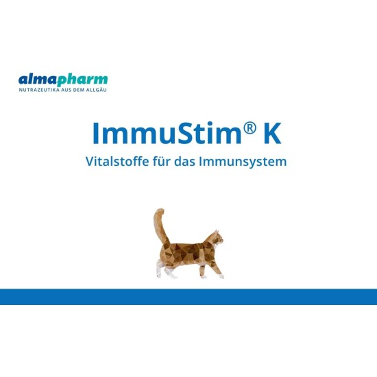 ImmuStim K 72 Tablets Supplementary Feed for Cats Vital Substances for the Immune System to Support the Immune System Contains Beta Glucans ImmuStim K 72 Tablets Supplementary Feed for Cats Vital Substances for the Immune System to Support the Immune System Contains Beta Glucans