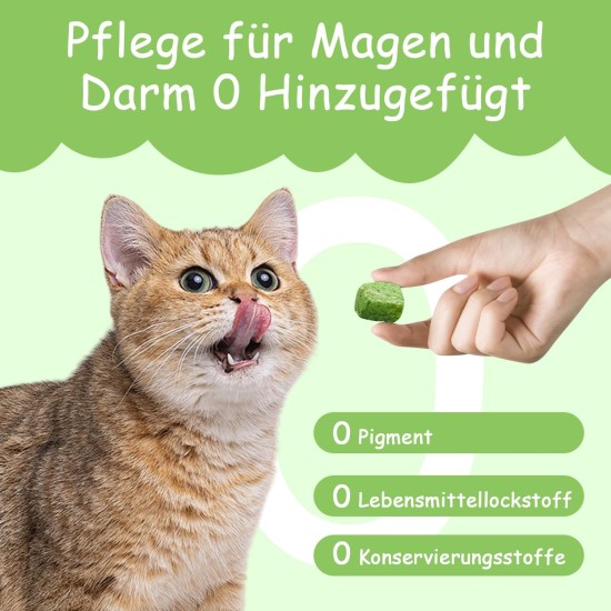 Onperpoe Cat Grass Snack 40 g Freeze Dried Snacks Cat Grass for Cats Cat Grass Grains Chew Toy Cat for Dental Care Tooth Cleaner Hair Ball Removal Increase Appetite Onperpoe Cat Grass Snack 40 g Freeze Dried Snacks Cat Grass for Cats Cat Grass Grains Chew Toy Cat for Dental Care Tooth Cleaner Hair Ball Removal Increase Appetite