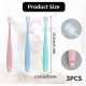 Pack of 3 Cat Toothbrush, 360 Degree Cat Toothbrush for Cats, Reusable Dog Toothbrush, Soft Silicone Dental Care, Pets Toothbrushes, Mini for Small Dogs and Cats Pack of 3 Cat Toothbrush, 360 Degree Cat Toothbrush for Cats, Reusable Dog Toothbrush, Soft Silicone Dental Care, Pets Toothbrushes, Mini for Small Dogs and Cats