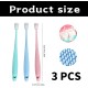 Pack of 3 Cat Toothbrush, Cat Toothbrush for Cats, Cat Toothbrush 360 Degrees, Reusable, Small and Dogs, Silicone, Food Grade Toothbrush for Pets, Cleaning Set (3 Colours) Pack of 3 Cat Toothbrush, Cat Toothbrush for Cats, Cat Toothbrush 360 Degrees, Reusable, Small and Dogs, Silicone, Food Grade Toothbrush for Pets, Cleaning Set (3 Colours)