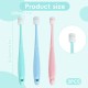 Pack of 3 Dog Toothbrushes, 360 Degree Cat Toothbrush, Soft, Long Handle Cat Toothbrush for Cats, Reusable Dog Toothbrush for Small Dogs, Pets Silicone Toothbrush, for Dogs, Cats Dental Care Pack of 3 Dog Toothbrushes, 360 Degree Cat Toothbrush, Soft, Long Handle Cat Toothbrush for Cats, Reusable Dog Toothbrush for Small Dogs, Pets Silicone Toothbrush, for Dogs, Cats Dental Care