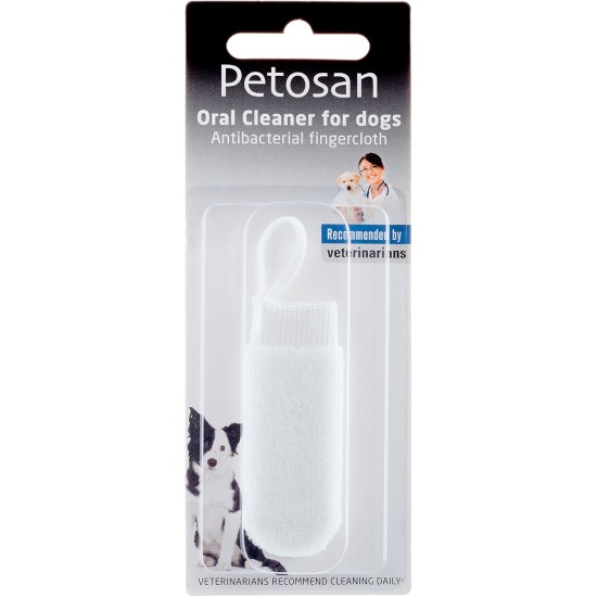 Petosan Microfiber Fingerbrush Oral Cleaner for Pets Petosan Microfiber Fingerbrush Oral Cleaner for Pets