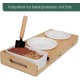 Pfotenolymp® Premium Cat Grass Bowl/Cat Grass Set - Ceramic Cat Grass Bowl - Plant Set Ready with Seeds, Soil and Pot for Cats - with Ceramic Bowl - DIY Pfotenolymp® Premium Cat Grass Bowl/Cat Grass Set - Ceramic Cat Grass Bowl - Plant Set Ready with Seeds, Soil and Pot for Cats - with Ceramic Bowl - DIY