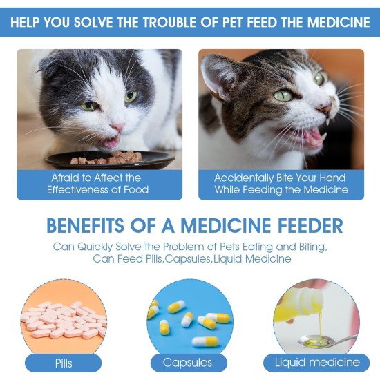 Pill Dispenser for Cats, 2 Pieces Tablet Dispenser Cat Protects Teeth and Gums, Soft Tip, Suitable for Cats, Dogs and Small Animals, for Feeding Accessories (Red, Green) Pill Dispenser for Cats, 2 Pieces Tablet Dispenser Cat Protects Teeth and Gums, Soft Tip, Suitable for Cats, Dogs and Small Animals, for Feeding Accessories (Red, Green)