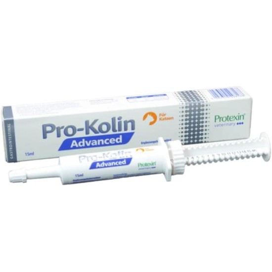 Pro-Kolin Advanced für Katzen | 15 ml | Ergänzungsfuttermittel für Katzen | Zur Unterstützung der Verdauung | Hochkonzentrierte Pro- und Präbiotika Pro-Kolin Advanced für Katzen | 15 ml | Ergänzungsfuttermittel für Katzen | Zur Unterstützung der Verdauung | Hochkonzentrierte Pro- und Präbiotika