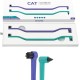 RYERCAT Set of 2 Cat Accessories, Double-Sided Cat Toothbrush, Kitten Toothbrush with Micro Head for Cats/Kittens, Cat Teeth Care, Toothbrush for Cats (Amethyst Purple and Ocean Blue) RYERCAT Set of 2 Cat Accessories, Double-Sided Cat Toothbrush, Kitten Toothbrush with Micro Head for Cats/Kittens, Cat Teeth Care, Toothbrush for Cats (Amethyst Purple and Ocean Blue)