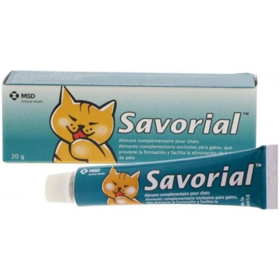 Savorial Complément Alimentaire en cas d'ingestion de boules de poils pour chat 20g Savorial Complément Alimentaire en cas d'ingestion de boules de poils pour chat 20g