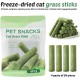 Sporgo Pack of 24 Cat Grass Snack: 120 g Freeze-Dried Snacks for Cats for Dental Care and Hair Balls Removal, Cat Grass Teething Stick Catnip Biting Stick Cat Grass for Cats Sporgo Pack of 24 Cat Grass Snack: 120 g Freeze-Dried Snacks for Cats for Dental Care and Hair Balls Removal, Cat Grass Teething Stick Catnip Biting Stick Cat Grass for Cats