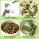 Sporgo Pack of 24 Cat Grass Snack: 120 g Freeze-Dried Snacks for Cats for Dental Care and Hair Balls Removal, Cat Grass Teething Stick Catnip Biting Stick Cat Grass for Cats Sporgo Pack of 24 Cat Grass Snack: 120 g Freeze-Dried Snacks for Cats for Dental Care and Hair Balls Removal, Cat Grass Teething Stick Catnip Biting Stick Cat Grass for Cats