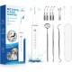 TECKZOON Professional Tartar Remover Tooth Cleaning Set for Dogs & Cats - 5 Adjustable Modes, 4 Interchangeable Heads with LED Light | Effective Tartar Removal & Gentle Cleaning TECKZOON Professional Tartar Remover Tooth Cleaning Set for Dogs & Cats - 5 Adjustable Modes, 4 Interchangeable Heads with LED Light | Effective Tartar Removal & Gentle Cleaning
