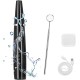 Teeth Cleaning Set, Teeth Cleaning Set with Five Adjustable Modes, Suitable for Home Care, Teeth Whitening Set for Human/Dog/Cat, Black Teeth Cleaning Set, Teeth Cleaning Set with Five Adjustable Modes, Suitable for Home Care, Teeth Whitening Set for Human/Dog/Cat, Black