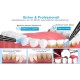 Teeth Cleaning Set, Teeth Cleaning Set with Five Adjustable Modes, Suitable for Home Care, Teeth Whitening Set for Human/Dog/Cat, Black Teeth Cleaning Set, Teeth Cleaning Set with Five Adjustable Modes, Suitable for Home Care, Teeth Whitening Set for Human/Dog/Cat, Black