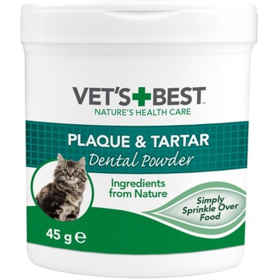 Vet's Best Dental Powder for Cats - 45 g Vet's Best Dental Powder for Cats - 45 g