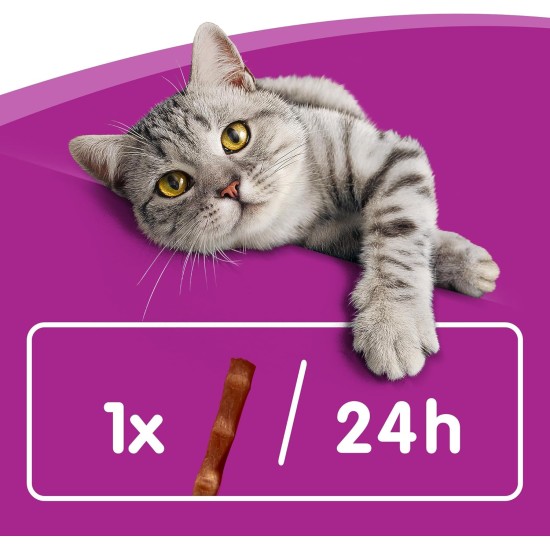 Whiskas Salmon Catsticks 3 Sticks (Pack of 28) Whiskas Salmon Catsticks 3 Sticks (Pack of 28)