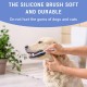 YANINEE 6 Piece Soft Silicone Cat Toothbrush Set, Nylon Cat Toothbrush, Cat Toothbrush YANINEE 6 Piece Soft Silicone Cat Toothbrush Set, Nylon Cat Toothbrush, Cat Toothbrush