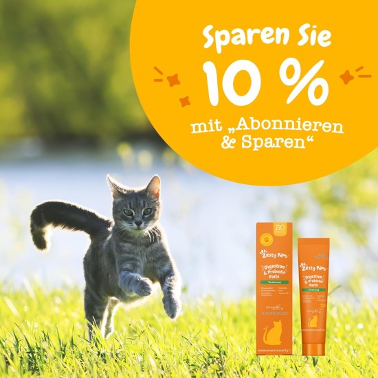 Zesty Paws Digestive & Prebiotic Paste for Cats | Intestinal Health | Digestion | Immune Strengthening | Algae Oil | OmegaVie | Postbiotics | Inulin | L-Theanine | Vitamins C & E | Real Fish Flavour | Zesty Paws Digestive & Prebiotic Paste for Cats | Intestinal Health | Digestion | Immune Strengthening | Algae Oil | OmegaVie | Postbiotics | Inulin | L-Theanine | Vitamins C & E | Real Fish Flavour |