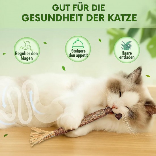 ZexJpr Pack of 12 Catnip Toys, Cat Toy with Catnip, Dental Care Cats and Stick Cat, Cat Toy, Help Cats Oral Hygiene and Dental Care ZexJpr Pack of 12 Catnip Toys, Cat Toy with Catnip, Dental Care Cats and Stick Cat, Cat Toy, Help Cats Oral Hygiene and Dental Care