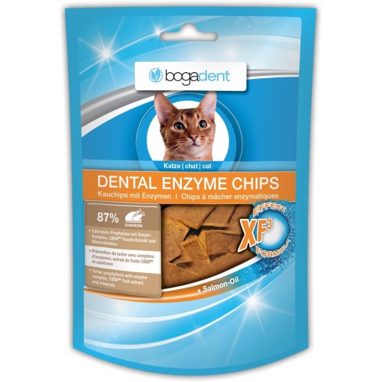 bogar, Bogadent Dental Sticks Cat, Toothpicks for Hygiene & Health, Cat Snacks for Cat Dental Care, Tasty Chips, with Meat, Fruits and Minerals, Cat Accessories, 50 g bogar, Bogadent Dental Sticks Cat, Toothpicks for Hygiene & Health, Cat Snacks for Cat Dental Care, Tasty Chips, with Meat, Fruits and Minerals, Cat Accessories, 50 g