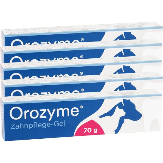 emmi-pet 1 x Orozyme Dental Care Gel for Dogs and Cats with Self-Cleaning Function I Toothpaste for Effective Mouth Hygiene I Dog Toothpaste Against Tartar, Bad Breath & for Optimal Balance emmi-pet 1 x Orozyme Dental Care Gel for Dogs and Cats with Self-Cleaning Function I Toothpaste for Effective Mouth Hygiene I Dog Toothpaste Against Tartar, Bad Breath & for Optimal Balance