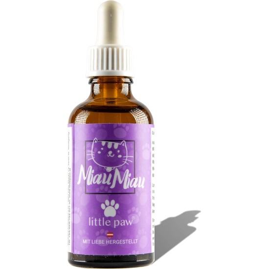 little paw ® "MiauMiau - Intestinal Restoration / Digestive Problems in Cats - for Flatulence, Allergies, Infections, Agitation, Nervousness - Probiotic Microorganisms (Lactobacillus) - 50 ml little paw ® "MiauMiau - Intestinal Restoration / Digestive Problems in Cats - for Flatulence, Allergies, Infections, Agitation, Nervousness - Probiotic Microorganisms (Lactobacillus) - 50 ml