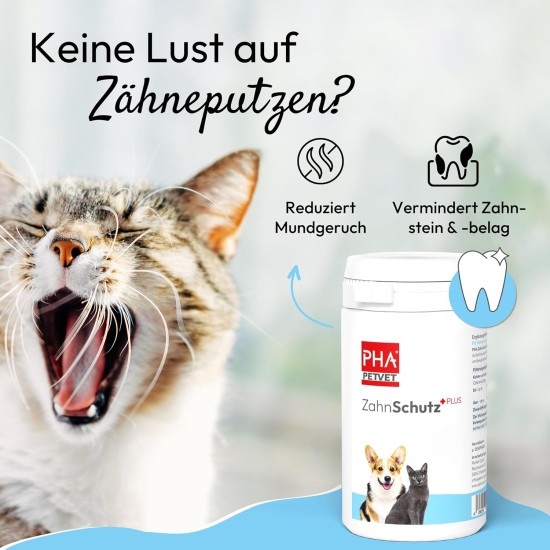 pha Powder for Dogs and Cats; remove plaque and tartar, Dental Protection Plus, 60 g pha Powder for Dogs and Cats; remove plaque and tartar, Dental Protection Plus, 60 g