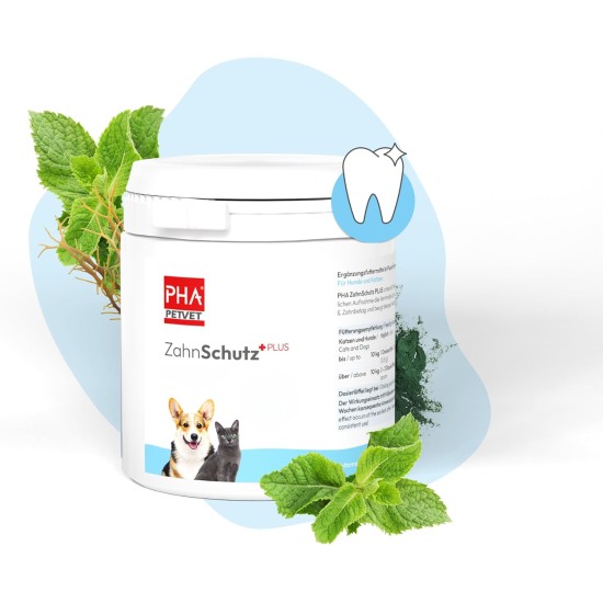 pha Powder for Dogs and Cats; remove plaque and tartar, Dental Protection Plus, 60 g pha Powder for Dogs and Cats; remove plaque and tartar, Dental Protection Plus, 60 g