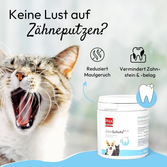 pha Powder for Dogs and Cats; remove plaque and tartar, Dental Protection Plus, 60 g pha Powder for Dogs and Cats; remove plaque and tartar, Dental Protection Plus, 60 g