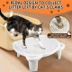 Bartuke Cat Litter Ramp, Cat Stair/Litter Tray Ramp/Cat Catcher Litter Trapper with Filter Function, Easy to Clean, Cat Litter Tray Step Ideal for Kittens and Older Cats Bartuke Cat Litter Ramp, Cat Stair/Litter Tray Ramp/Cat Catcher Litter Trapper with Filter Function, Easy to Clean, Cat Litter Tray Step Ideal for Kittens and Older Cats