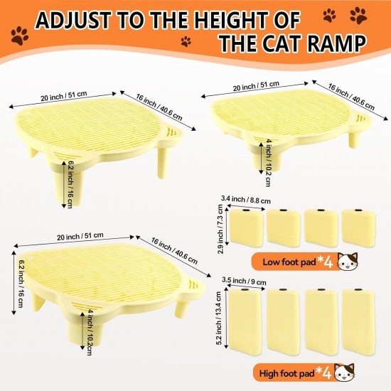 Bartuke Cat Litter Ramp, Cat Stair/Litter Tray Ramp/Cat Catcher Litter Trapper with Filter Function, Easy to Clean, Cat Litter Tray Step Ideal for Kittens and Older Cats Bartuke Cat Litter Ramp, Cat Stair/Litter Tray Ramp/Cat Catcher Litter Trapper with Filter Function, Easy to Clean, Cat Litter Tray Step Ideal for Kittens and Older Cats