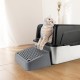 Bartuke Cat Litter Ramp, Cat Stair/Litter Tray Ramp/Cat Catcher Litter Trapper with Filter Function, Easy to Clean, Cat Litter Tray Step Ideal for Kittens and Older Cats Bartuke Cat Litter Ramp, Cat Stair/Litter Tray Ramp/Cat Catcher Litter Trapper with Filter Function, Easy to Clean, Cat Litter Tray Step Ideal for Kittens and Older Cats