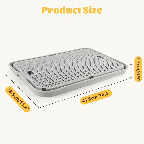 Bartuke Cat Litter Ramp, Cat Stair/Litter Tray Ramp/Cat Catcher Litter Trapper with Filter Function, Easy to Clean, Cat Litter Tray Step Ideal for Kittens and Older Cats Bartuke Cat Litter Ramp, Cat Stair/Litter Tray Ramp/Cat Catcher Litter Trapper with Filter Function, Easy to Clean, Cat Litter Tray Step Ideal for Kittens and Older Cats