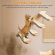 Behogan Cat Stairs Wall, Climbing Wall Cats Made of Solid Oak Wood, Climbing Cat Ladder for Cats up to 15 kg, Climbing Wall Cat Furniture with Jute Rope, Cat Furniture Indoor for Cat Climbing Play Behogan Cat Stairs Wall, Climbing Wall Cats Made of Solid Oak Wood, Climbing Cat Ladder for Cats up to 15 kg, Climbing Wall Cat Furniture with Jute Rope, Cat Furniture Indoor for Cat Climbing Play