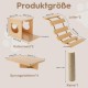 Climbing Wall for Cats, 9-Piece Cat Climbing Wall Set, Large Hanging Bridge, 2 Cat Houses, Rest and Play Wall Shelf, Cat Furniture for Small and Medium Cats Climbing Wall for Cats, 9-Piece Cat Climbing Wall Set, Large Hanging Bridge, 2 Cat Houses, Rest and Play Wall Shelf, Cat Furniture for Small and Medium Cats