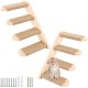 DAJAVE Pack of 2 Climbing Wall Cat Stairs Wall 8 Steps, Cat Ladder with Jute Rope, Cat Boards for the Wall, Cat Stairs, Cat Stairs Climbing Wall Cat for Cat Climbing Play (20 kg Carry) DAJAVE Pack of 2 Climbing Wall Cat Stairs Wall 8 Steps, Cat Ladder with Jute Rope, Cat Boards for the Wall, Cat Stairs, Cat Stairs Climbing Wall Cat for Cat Climbing Play (20 kg Carry)