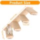 DAJAVE Pack of 2 Climbing Wall Cat Stairs Wall 8 Steps, Cat Ladder with Jute Rope, Cat Boards for the Wall, Cat Stairs, Cat Stairs Climbing Wall Cat for Cat Climbing Play (20 kg Carry) DAJAVE Pack of 2 Climbing Wall Cat Stairs Wall 8 Steps, Cat Ladder with Jute Rope, Cat Boards for the Wall, Cat Stairs, Cat Stairs Climbing Wall Cat for Cat Climbing Play (20 kg Carry)