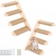 DAJAVE Pack of 2 Climbing Wall Cat Stairs Wall 8 Steps, Cat Ladder with Jute Rope, Cat Boards for the Wall, Cat Stairs, Cat Stairs Climbing Wall Cat for Cat Climbing Play (20 kg Carry) DAJAVE Pack of 2 Climbing Wall Cat Stairs Wall 8 Steps, Cat Ladder with Jute Rope, Cat Boards for the Wall, Cat Stairs, Cat Stairs Climbing Wall Cat for Cat Climbing Play (20 kg Carry)