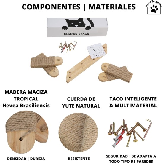 HOME FOOTPRINT - Climbing Wall Cats - Cat Stairs Wall - Climbing Cat Ladder - Cat Climbing Wall Set - Cat Climbing Wall - Cat Climbing Wall (Stairs) HOME FOOTPRINT - Climbing Wall Cats - Cat Stairs Wall - Climbing Cat Ladder - Cat Climbing Wall Set - Cat Climbing Wall - Cat Climbing Wall (Stairs)