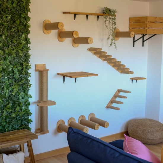 HOME FOOTPRINT - Climbing Wall Cats - Cat Stairs Wall - Climbing Cat Ladder - Cat Climbing Wall Set - Cat Climbing Wall - Cat Climbing Wall (Stairs) HOME FOOTPRINT - Climbing Wall Cats - Cat Stairs Wall - Climbing Cat Ladder - Cat Climbing Wall Set - Cat Climbing Wall - Cat Climbing Wall (Stairs)