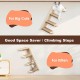 Hanured Climbing Wall Cats, Cat Stairs Wall, Cat Stairs with Natural Jute for the Wall, for Cat, Climbing, Play, Lounging