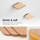 LucyBalu® Steps Cat Stairs Wall Indoor and Outdoor Set of 3 Cat Climbing Wall Park for Cats up to 7 kg Cat Ladder Non-Slip Coating 3 Steps Wall Mounting 18 x 18 cm White LucyBalu® Steps Cat Stairs Wall Indoor and Outdoor Set of 3 Cat Climbing Wall Park for Cats up to 7 kg Cat Ladder Non-Slip Coating 3 Steps Wall Mounting 18 x 18 cm White