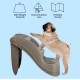 Petmaker Dog Stairs Pet Stairs with 4-Tier Design for Beds, Couch, Car, Pet Stairs for Puppies, Kittens and Small Pets (Grey)
